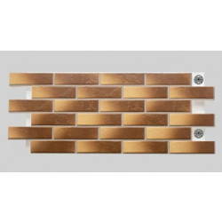 Клинкерная термопанель «Желтый градиент»